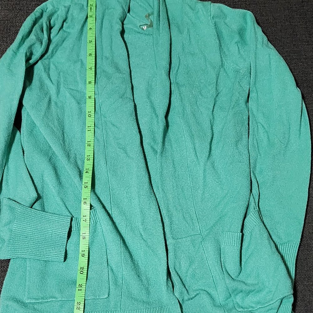 Teal cozy cardigan